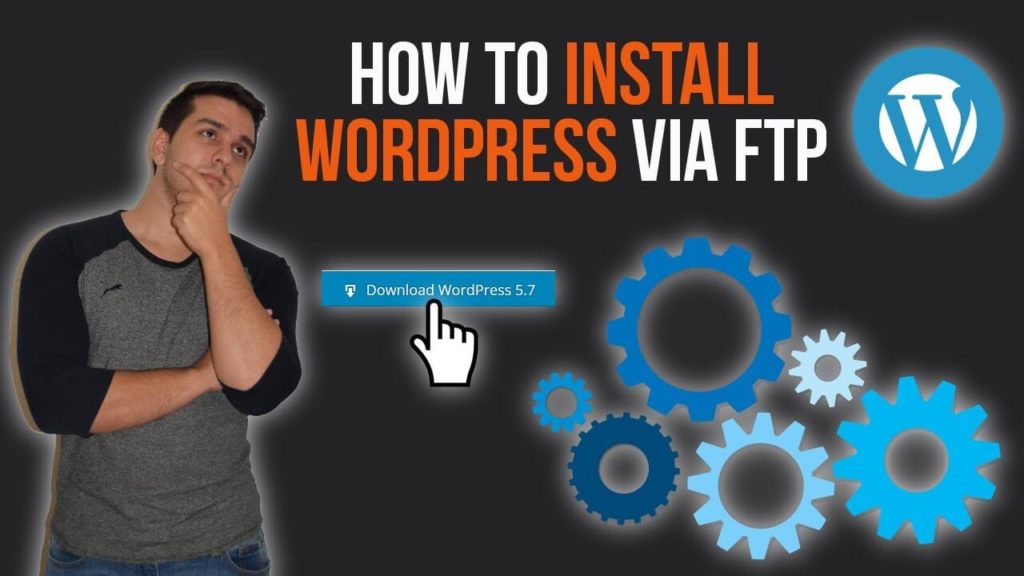 How to install WordPress via FTP