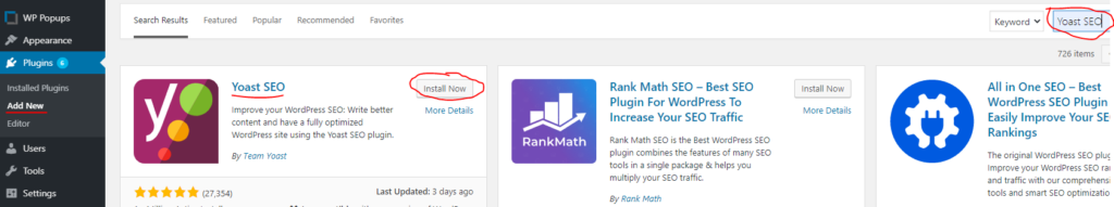 Yoast SEO Plugin